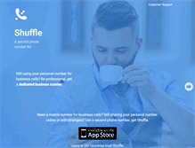 Tablet Screenshot of getshuffle.com